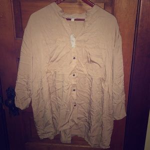 Stone Pocket Babydoll Top